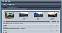 Desktop Screenshot of goederenwagens.nl