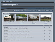 Tablet Screenshot of goederenwagens.nl